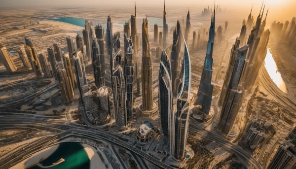 Carte du centre de Dubaï : repérage des lieux incontournables