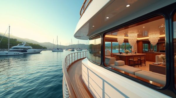 Vivre l’excellence flottante : embarquer à bord d’un bateau de luxe