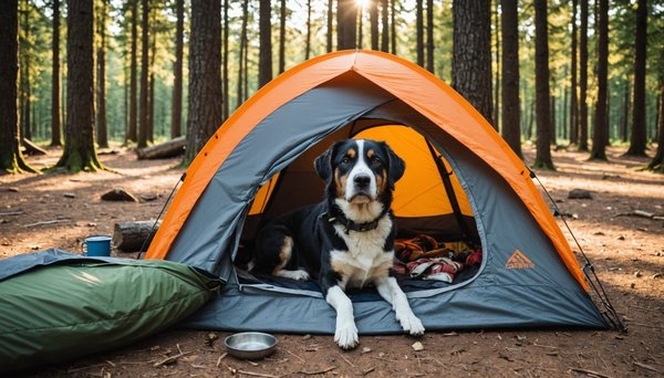 Aller en camping avec un chien : guide complet