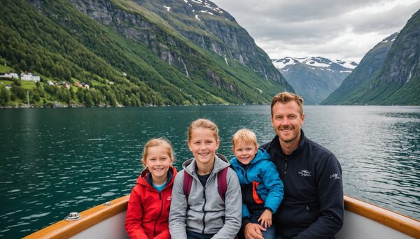 Expérience d'une croisière familiale dans les fjords