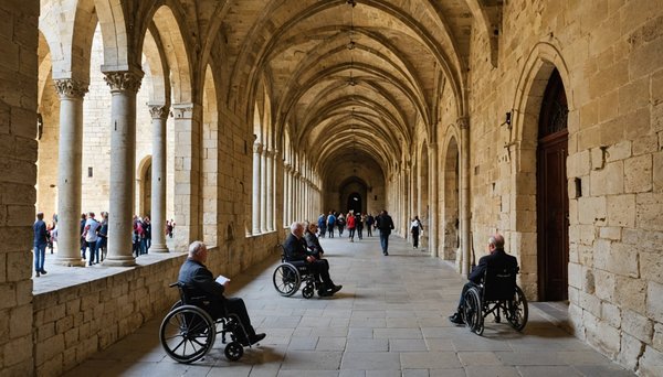 Accessibilité au Palais des Papes d'Avignon