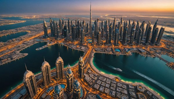 Découvrez dubaï : un aperçu de sa carte du monde captivante